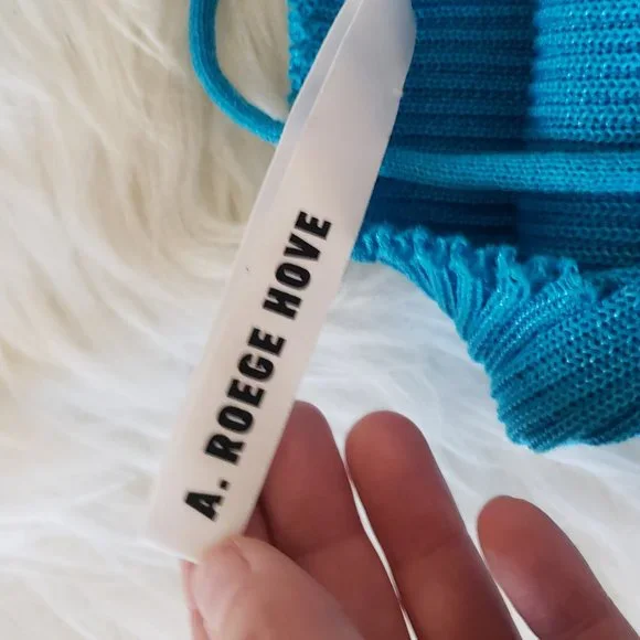 A. ROEGE HOVE Emma Halterneck Mini Dress - Picture 11 of 11